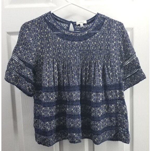 Wilfred Blue‎ and White Patterned Top - Picture 1 of 5